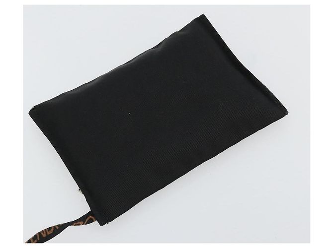 FENDI Shoulder Bag Nylon Black Gold - vista 20