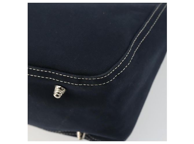 FENDI Hand Bag Canvas Navy Silver - vista 15