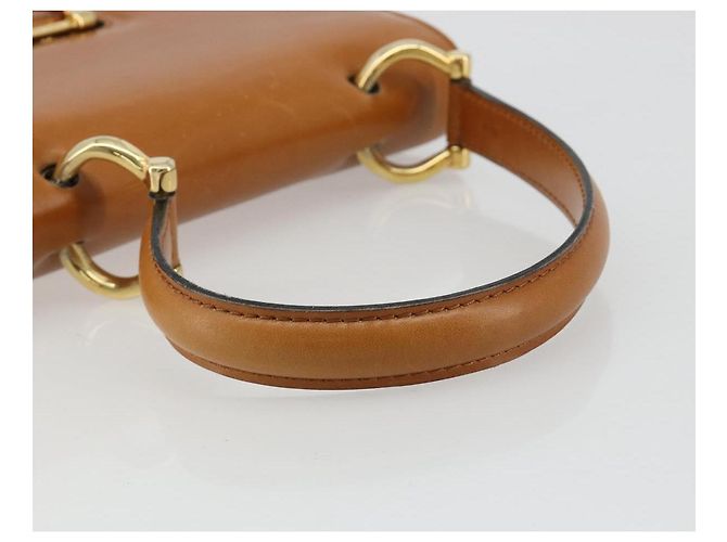 Céline CELINE Hand Bag Leather Beige Gold - vista 7