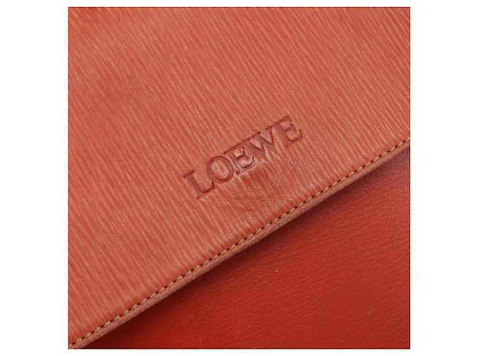 LOEWE Velazquez Hand Bag Leather Red Gold - vista 17