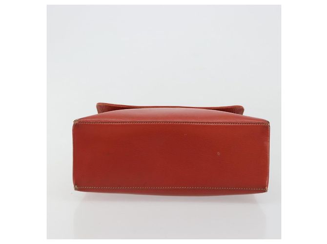 LOEWE Velazquez Hand Bag Leather Red Gold - vista 5