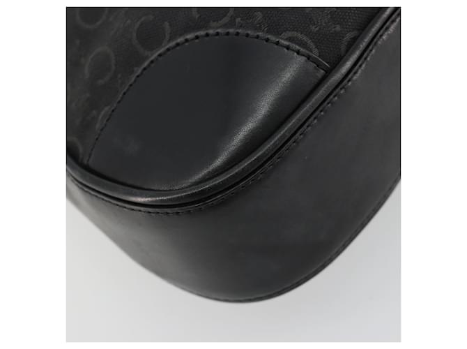 Céline CELINE C Macadam Canvas Shoulder Bag Black Silver - vista 13