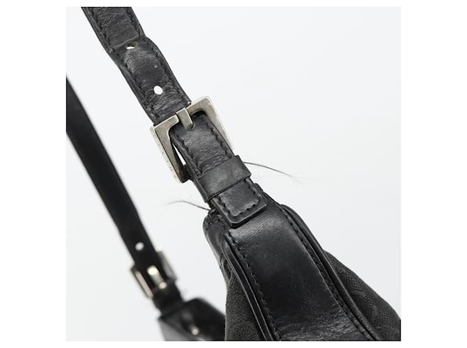 Céline CELINE C Macadam Canvas Shoulder Bag Black Silver - vista 14