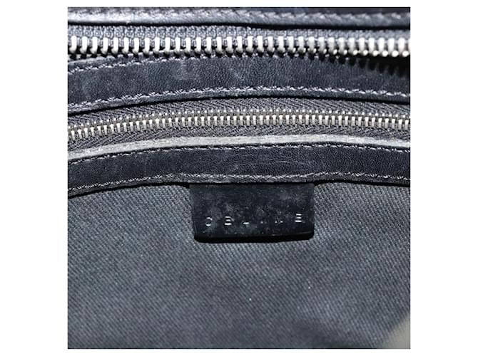 Céline CELINE C Macadam Canvas Shoulder Bag Black Silver - vista 16