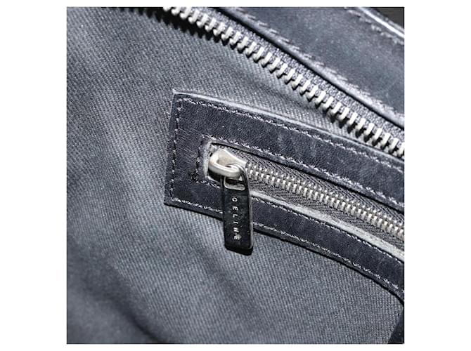 Céline CELINE C Macadam Canvas Shoulder Bag Black Silver - vista 20