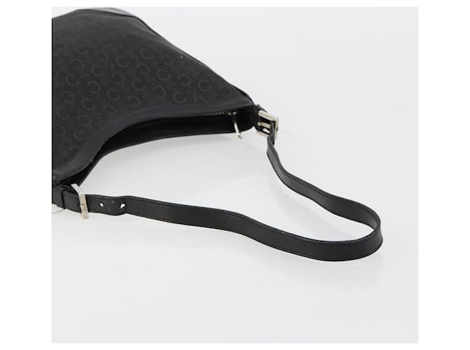 Céline CELINE C Macadam Canvas Shoulder Bag Black Silver - vista 7