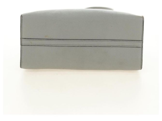 Miu Miu Hand Bag Leather Gray Gold - vista 11