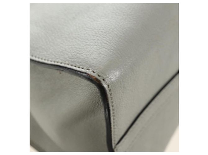 Miu Miu Hand Bag Leather Gray Gold - vista 15