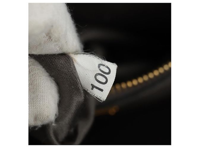 Miu Miu Hand Bag Leather Gray Gold - vista 25