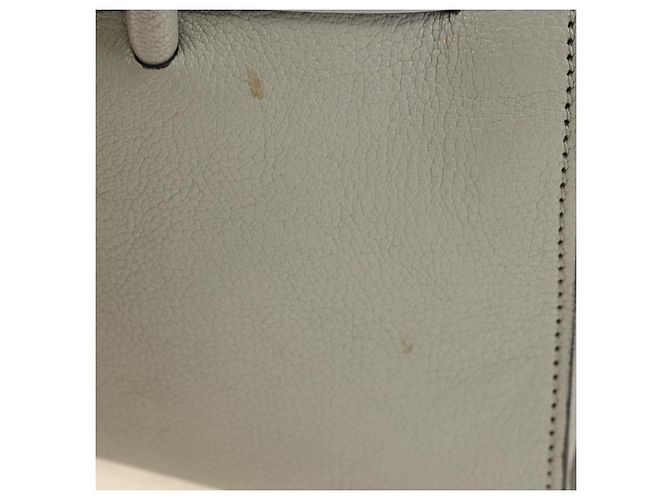Miu Miu Hand Bag Leather Gray Gold - vista 5