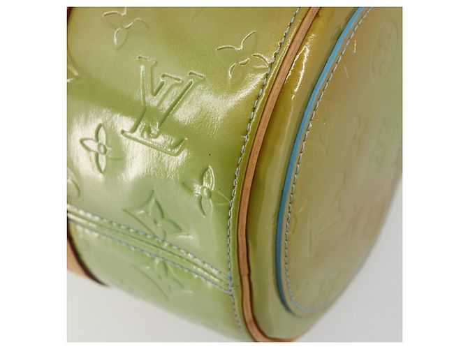 LOUIS VUITTON Monogram Vernis Bedford Hand Bag Baby Blue M91007 LV - vista 16
