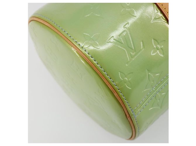 LOUIS VUITTON Monogram Vernis Bedford Hand Bag Baby Blue M91007 LV - vista 17