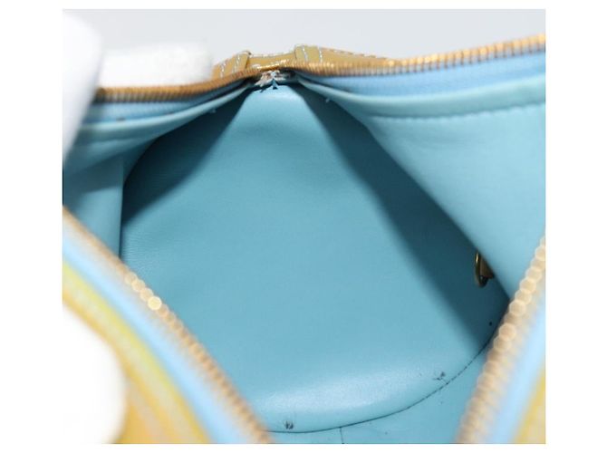 LOUIS VUITTON Monogram Vernis Bedford Hand Bag Baby Blue M91007 LV - vista 20