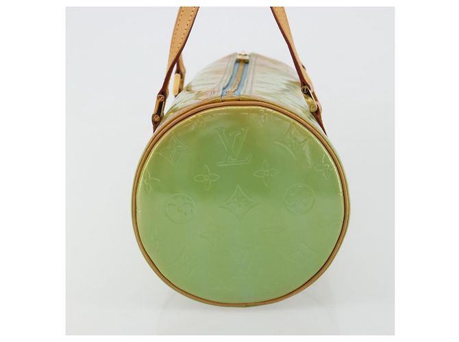 LOUIS VUITTON Monogram Vernis Bedford Hand Bag Baby Blue M91007 LV - vista 3
