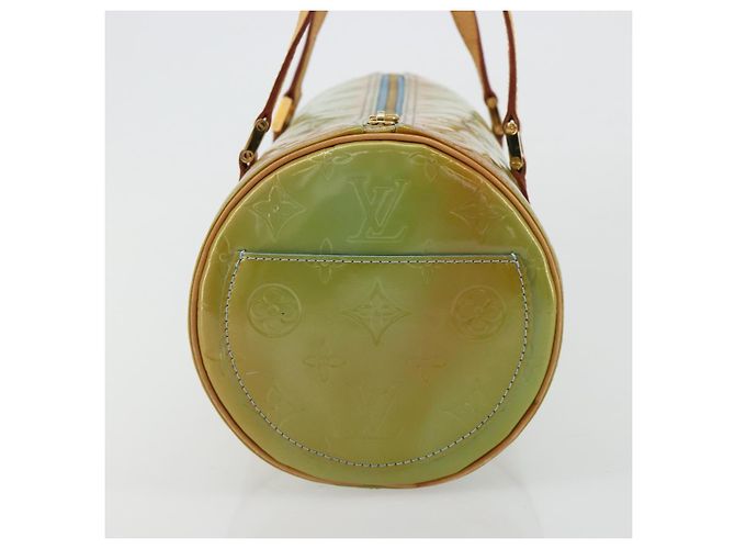 LOUIS VUITTON Monogram Vernis Bedford Hand Bag Baby Blue M91007 LV - vista 4
