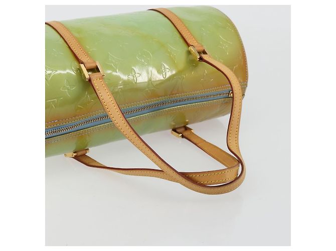 LOUIS VUITTON Monogram Vernis Bedford Hand Bag Baby Blue M91007 LV - vista 7