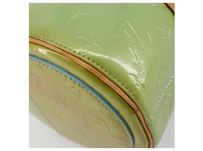 LOUIS VUITTON Monogram Vernis Bedford Hand Bag Baby Blue M91007 LV - vista 8