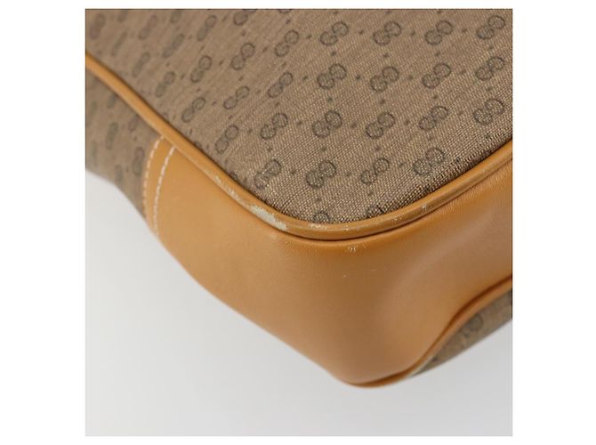 GUCCI Micro GG Supreme Tote Bag PVC Beige Gold - vista 11