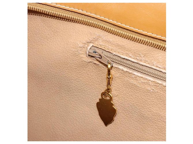 GUCCI Micro GG Supreme Tote Bag PVC Beige Gold - vista 20