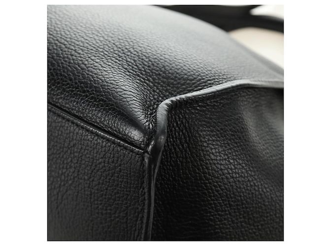 Céline CELINE Big bag Small Hand Bag Leather Black Silver - vista 18