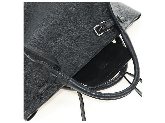 Céline CELINE Big bag Small Hand Bag Leather Black Silver - vista 22