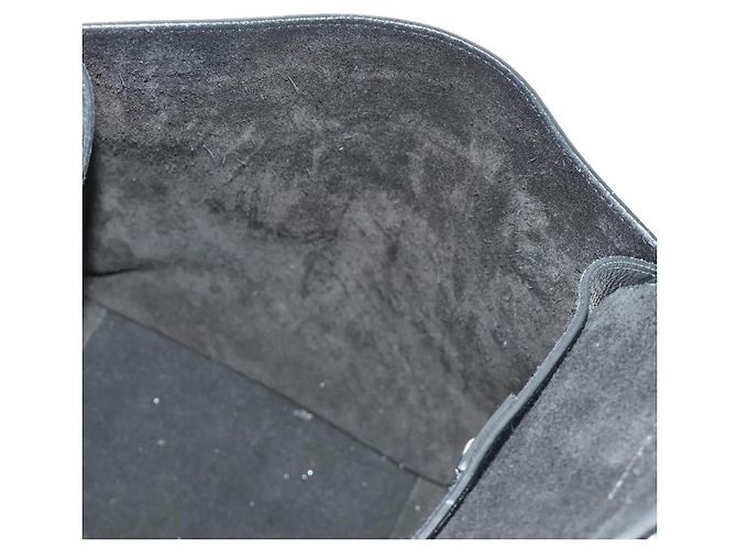 Céline CELINE Big bag Small Hand Bag Leather Black Silver - vista 23