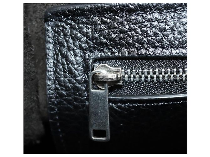 Céline CELINE Big bag Small Hand Bag Leather Black Silver - vista 26