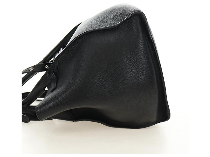 Céline CELINE Big bag Small Hand Bag Leather Black Silver - vista 3