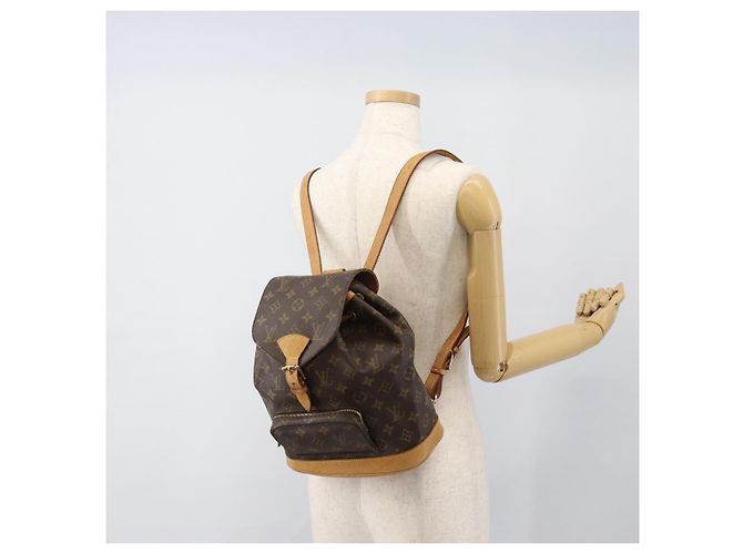 LOUIS VUITTON Monogram Montsouris MM Backpack M51136 LV - vista 25