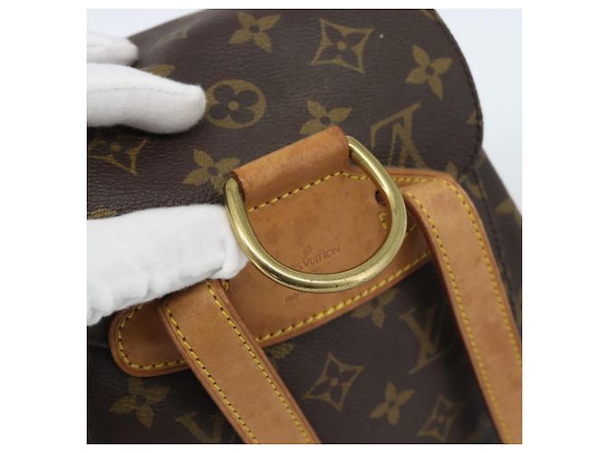 LOUIS VUITTON Monogram Montsouris MM Backpack M51136 LV - vista 7