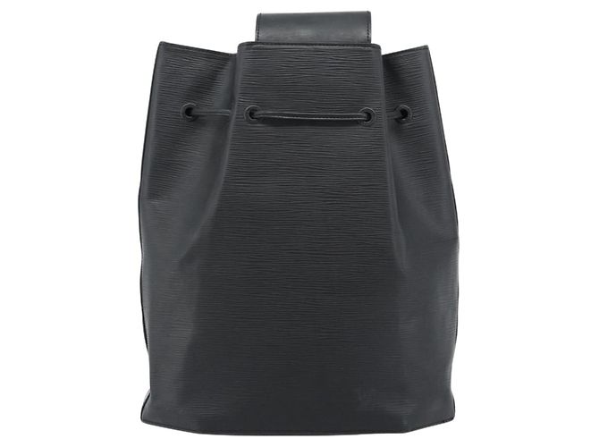LOUIS VUITTON Epi Sac A Dos Shoulder Bag Black M80153 LV - vista 2