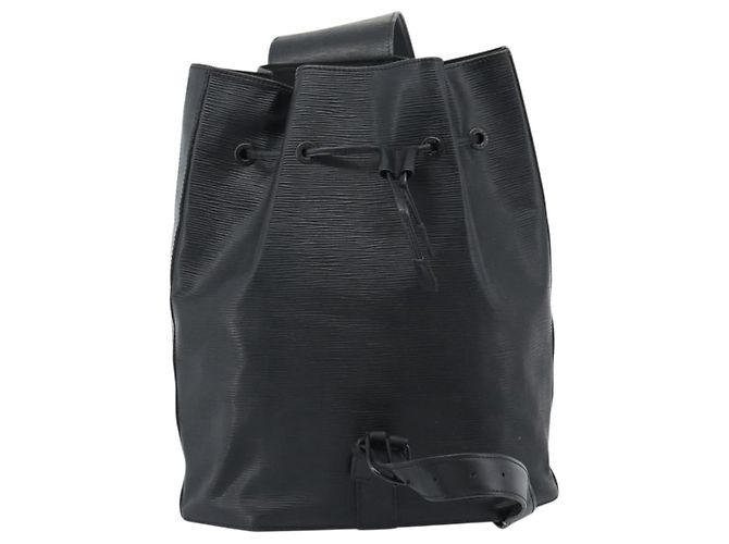 LOUIS VUITTON Epi Sac A Dos Shoulder Bag Black M80153 LV - vista 3