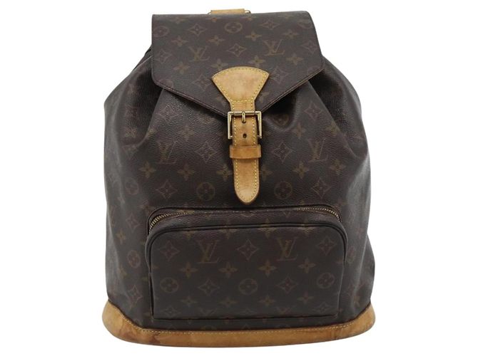 LOUIS VUITTON Monogram Montsouris GM Backpack M51135 LV - vista 2