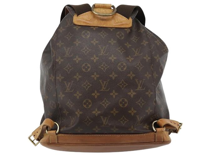 LOUIS VUITTON Monogram Montsouris GM Backpack M51135 LV - vista 3