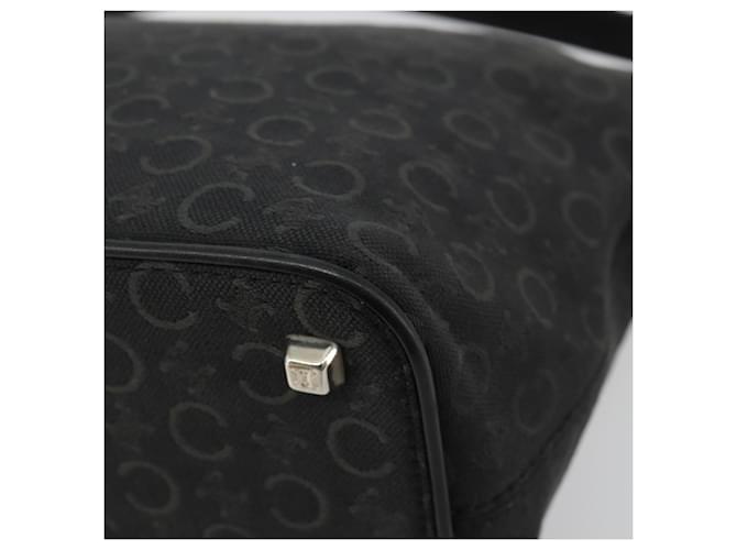 Céline CELINE C Macadam Canvas Shoulder Bag Black Silver - vista 10