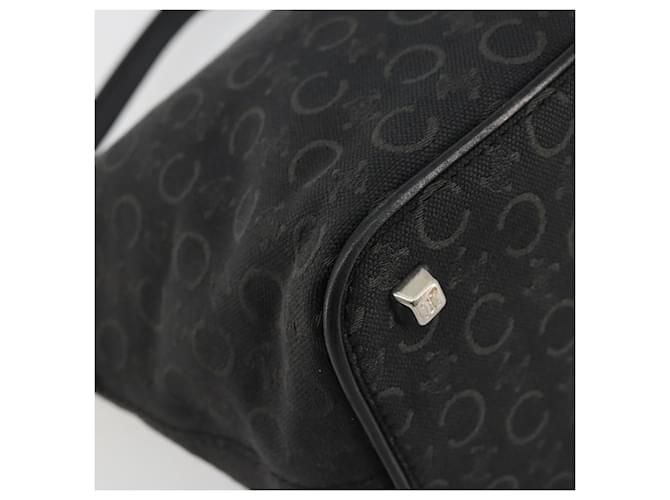 Céline CELINE C Macadam Canvas Shoulder Bag Black Silver - vista 11