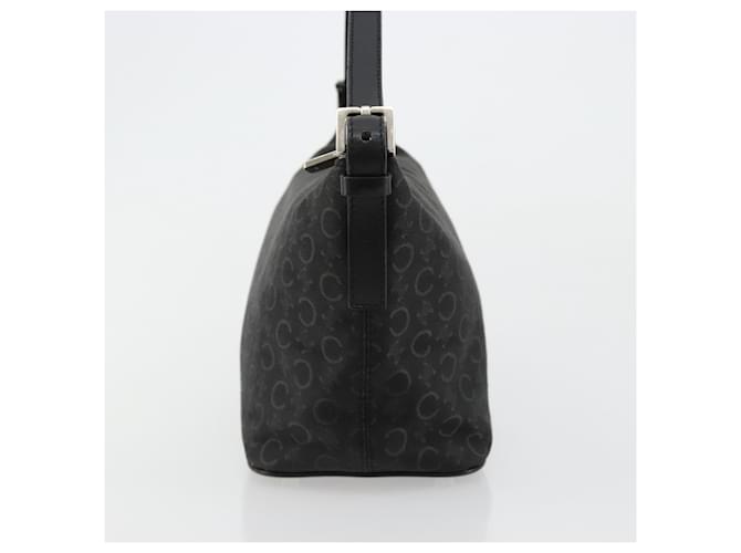 Céline CELINE C Macadam Canvas Shoulder Bag Black Silver - vista 5