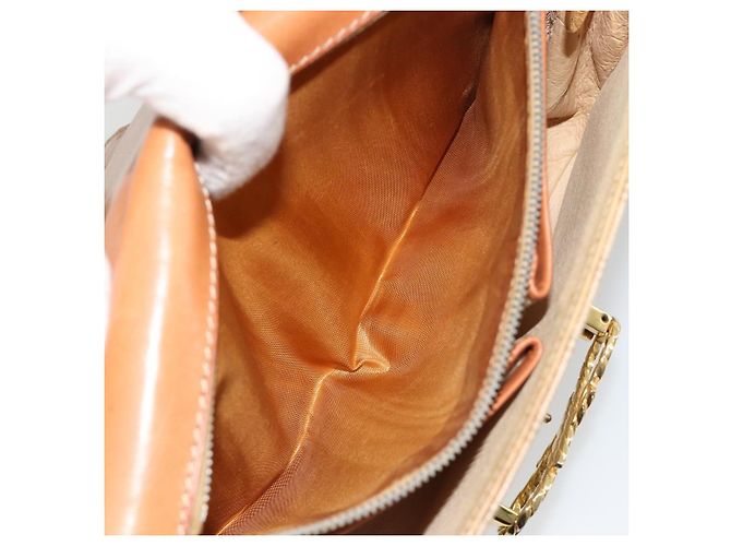 Céline CELINE Macadam Canvas Shoulder Bag PVC Beige Gold - vista 21