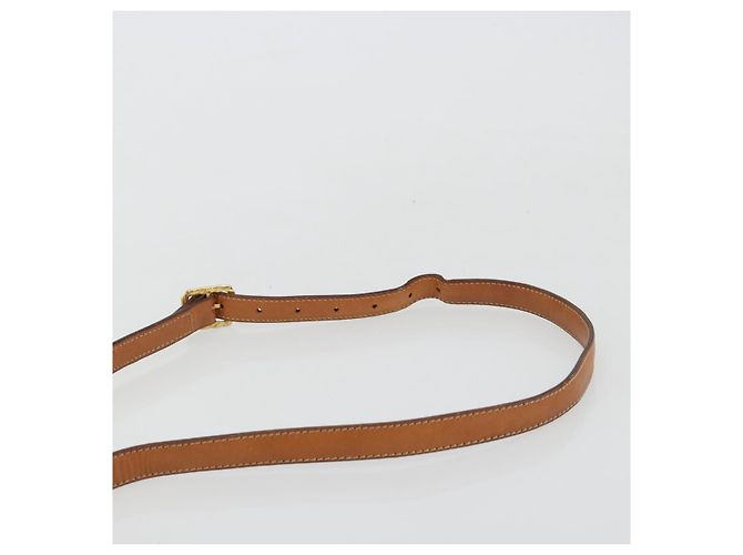 Céline CELINE Macadam Canvas Shoulder Bag PVC Beige Gold - vista 8