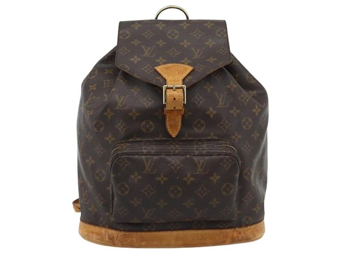LOUIS VUITTON Monogram Montsouris GM Backpack M51135 LV - vista 13