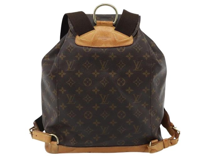 LOUIS VUITTON Monogram Montsouris GM Backpack M51135 LV - vista 2