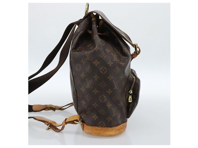 LOUIS VUITTON Monogram Montsouris GM Backpack M51135 LV - vista 3