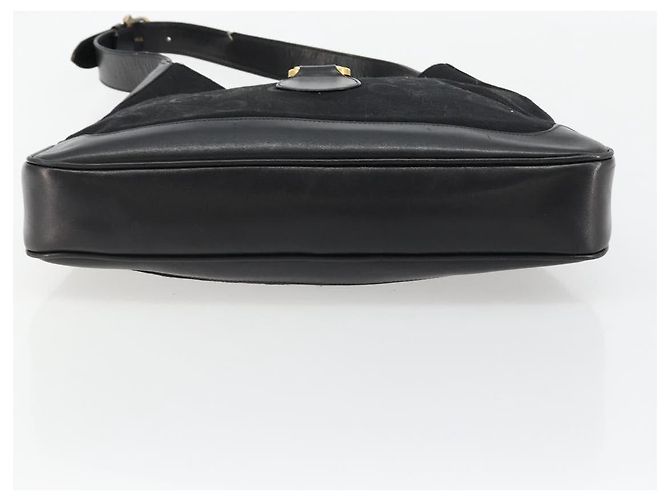 Céline CELINE C Sulky Shoulder Bag Canvas Black Gold - vista 11