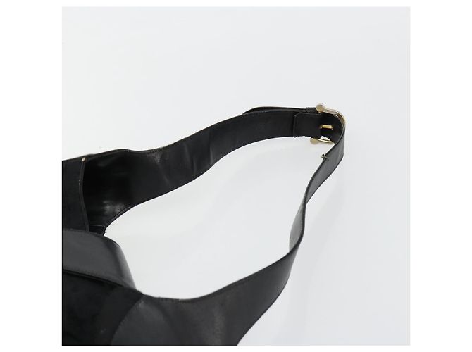 Céline CELINE C Sulky Shoulder Bag Canvas Black Gold - vista 9
