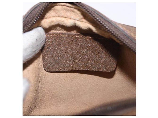 GUCCI GG Supreme Web Sherry Line Bag PVC Beige Gold 89 02 066 - vista 16