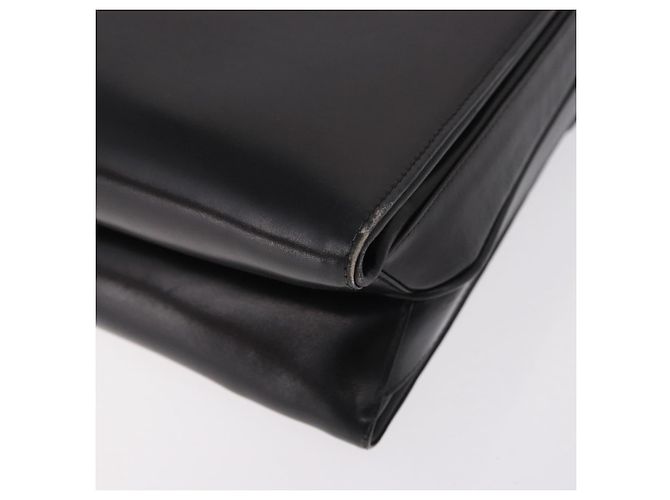 GUCCI Hand Bag Leather Black Gold - vista 13