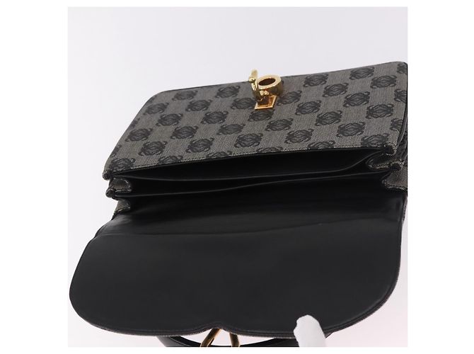 LOEWE Anagram Hand Bag PVC Gray Gold - vista 19