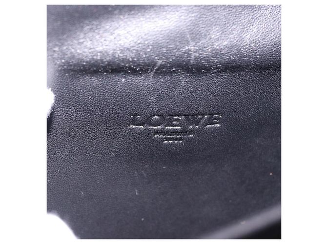 LOEWE Anagram Hand Bag PVC Gray Gold - vista 9