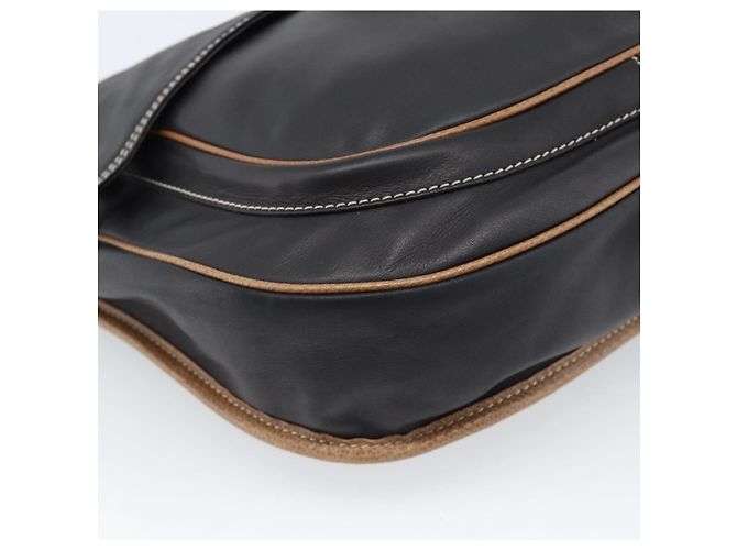 LOEWE Shoulder Bag Leather Black Silver - vista 15