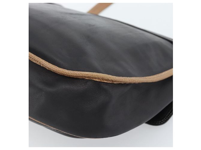 LOEWE Shoulder Bag Leather Black Silver - vista 16